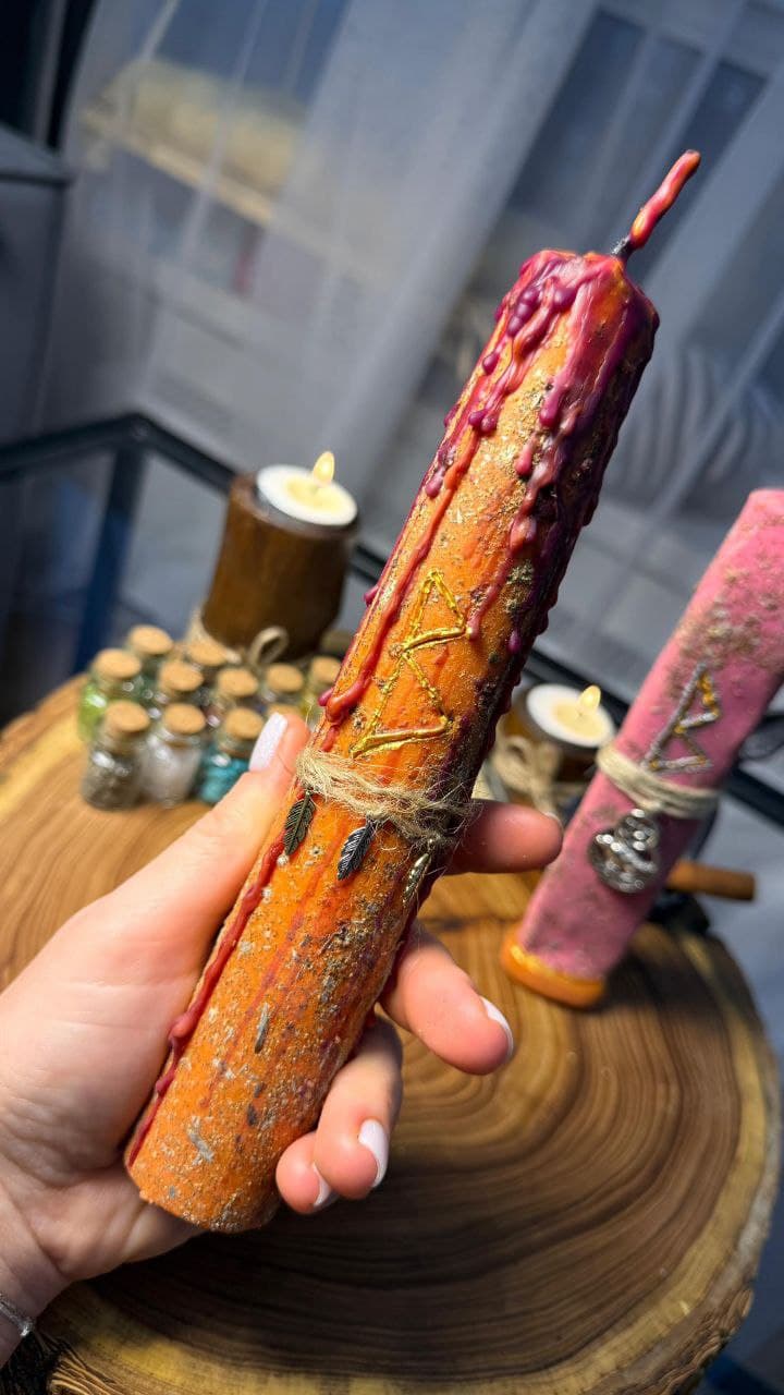 Огненная свеча силы